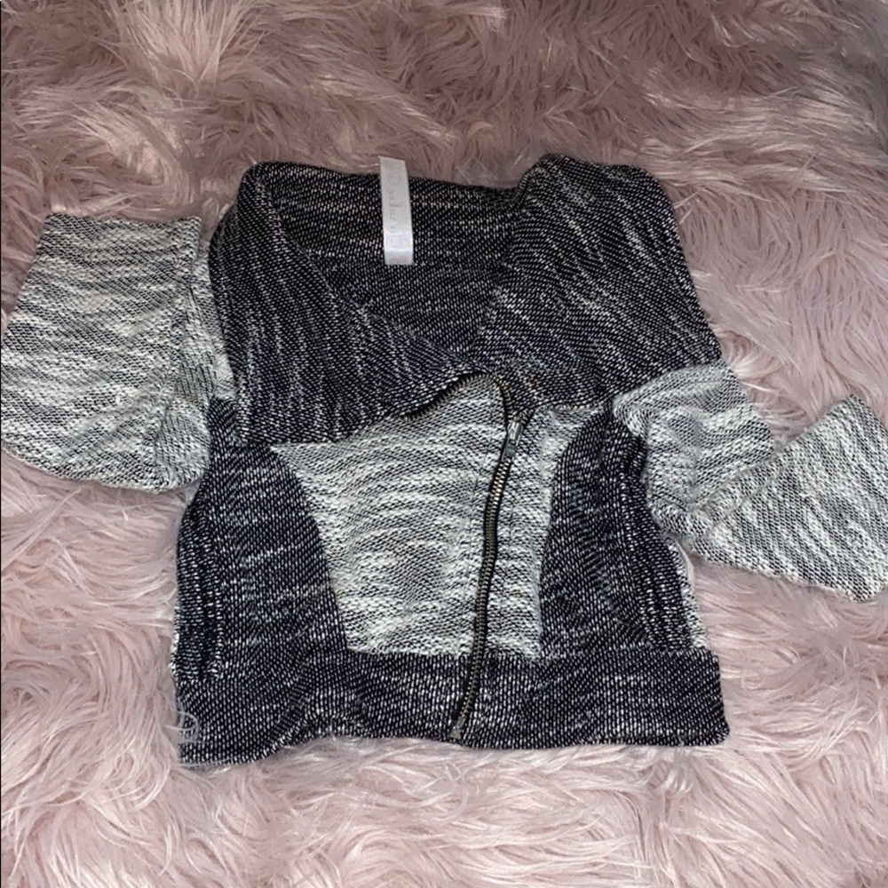 Wrap sweater